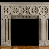 Aesthetic Movement Stone Fireplace Mantel | Westland Antiques
