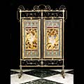 Stained Glass Aesthetic Movement Fire Screen | Westland London