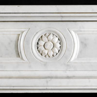 White Marble Louis XVI Antique Fireplace | Westland London