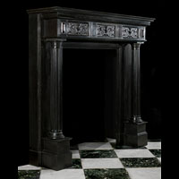 Black Marble Renaissance Fireplace | Westland London
