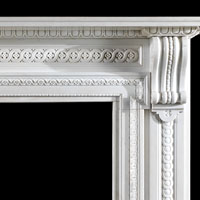 Victorian White Marble Fireplace Mantel | Westland Antiques