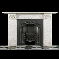 Regency White Marble Fireplace Mantel | Westland Antiques