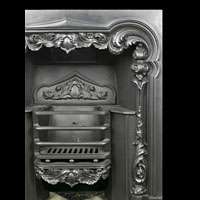 William IV Cast Iron Antique Fireplace Insert | Westland London