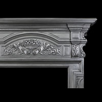 Victorian Cast Iron Tall Fireplace Surround | Westland Antiques
