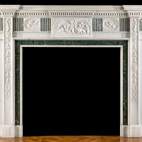 Edwardian Georgian Style Marble Fireplace | Westland Antiques