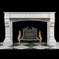 A French Marble Fireplace Mantel | Westland Antiques.