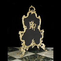 A Rococo Style Bronze French Fire Screen | Westland London