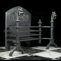 Arts And Crafts Victorian Griffin Fire Grate | Westland London