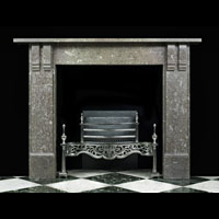 Corbel Fossil Marble Victorian Fireplace | Westland Antiques
