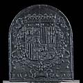 Heraldic Shield French Antique Fire Back | Westland London