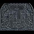 Heraldic Shield French Antique Fire Back | Westland London