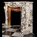 Sienna Claire French Rococo Marble Fireplace | Westland London
