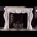 ANTIQUE ENGLISH ROCOCO FIREPLACE MANTEL FROM LORD PEELS HOUSE GROSVENOR SQUARE