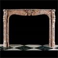 Louis XV Antique Marble Fireplace Mantel | Westland London