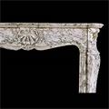 Breche Violette Marble Rococo Fireplace | Westland Antiques