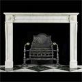 Louis XVI Antique marble fireplace