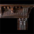 French Renaissance Oak Wood Fireplace | Westland Antiques