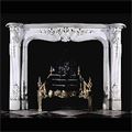 Rococo Revival Regency White Marble Fireplace | Westland 

