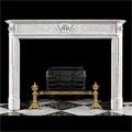 White Marble Louis XVI Antique Fireplace | Westland Antiques