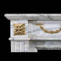 Statuary Marble French Antique Fireplace | Westland London