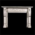 Italian Mannerist Statuary Marble Fireplace | Westland Antiques
