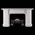 Scottish Regency White Marble Fireplace | Westland London