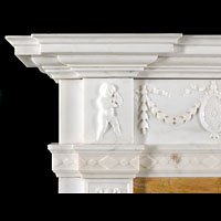 Georgian Statuary Marble Fireplace | Westland London
