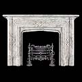 Victorian Gothic White Marble Fireplace | Westland London
