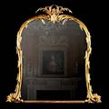 Rococo Gilt Wood Overmantel Mirror | Westland London