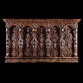 Overmantel Panel Jacobean Carved Oak | Westland Antiques