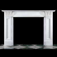 Marble English Regency Style Antique Fireplace | Westland London