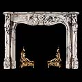 Louis XV Rococo Antique Marble Fireplace | Westland London