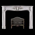 Rococo Revival White Marble Antique Fireplace | Westland London