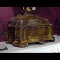 Antique Lacquered Venetian Jewellery box
