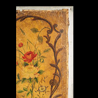 Antique Rococo Embossed Leather Panels | Westland London