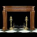 French Antique Wood Fireplace | Westland London