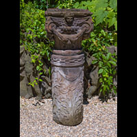 18th Century Sandstone Figural Column | Westland Antiques