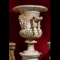Tall Alabaster Antique Urns Stands Columns | Westland London