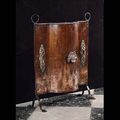 Copper Bow Fronted Antique Fire Screen | Westland London
