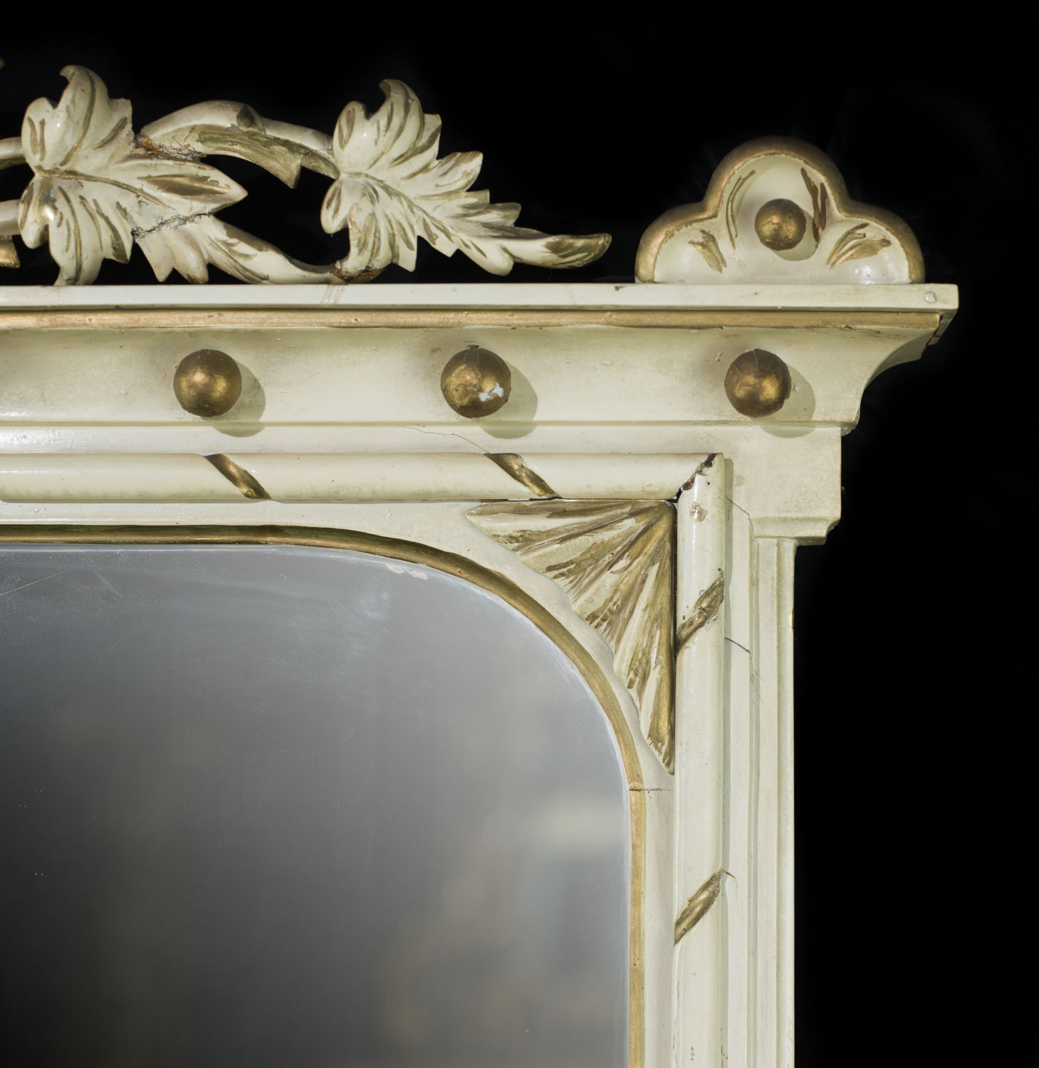 Victorian Painted Eagle Overmantle Mirror Westland London 5