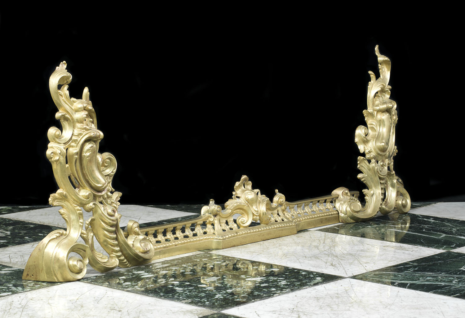 Rococo Brass Fireplace Fender Westland London
