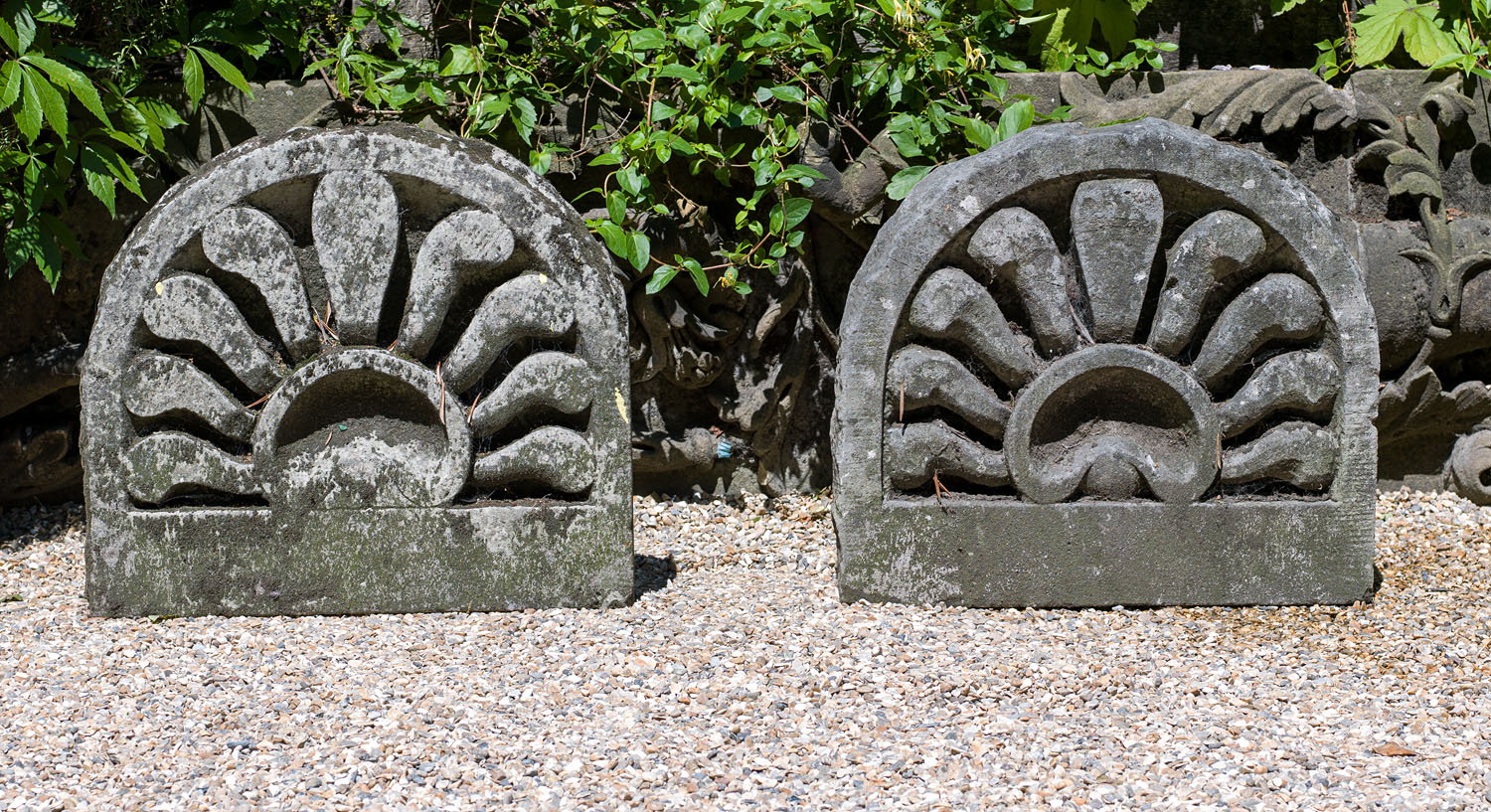 Carved in stone. Портлендский камень. “Antique Garden” Summer Studio набор.