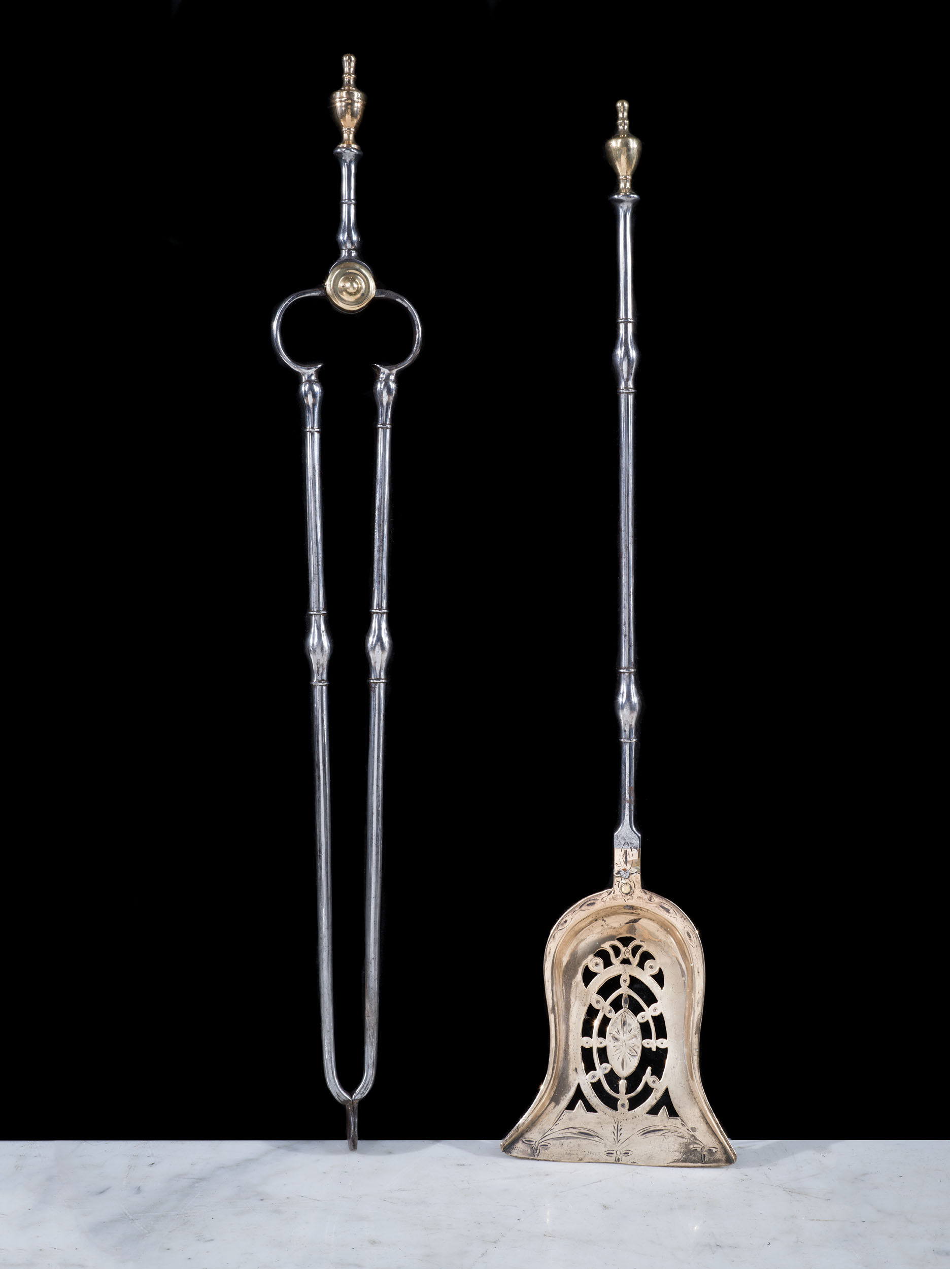 Antique Pair of Fire Tools | Westland London