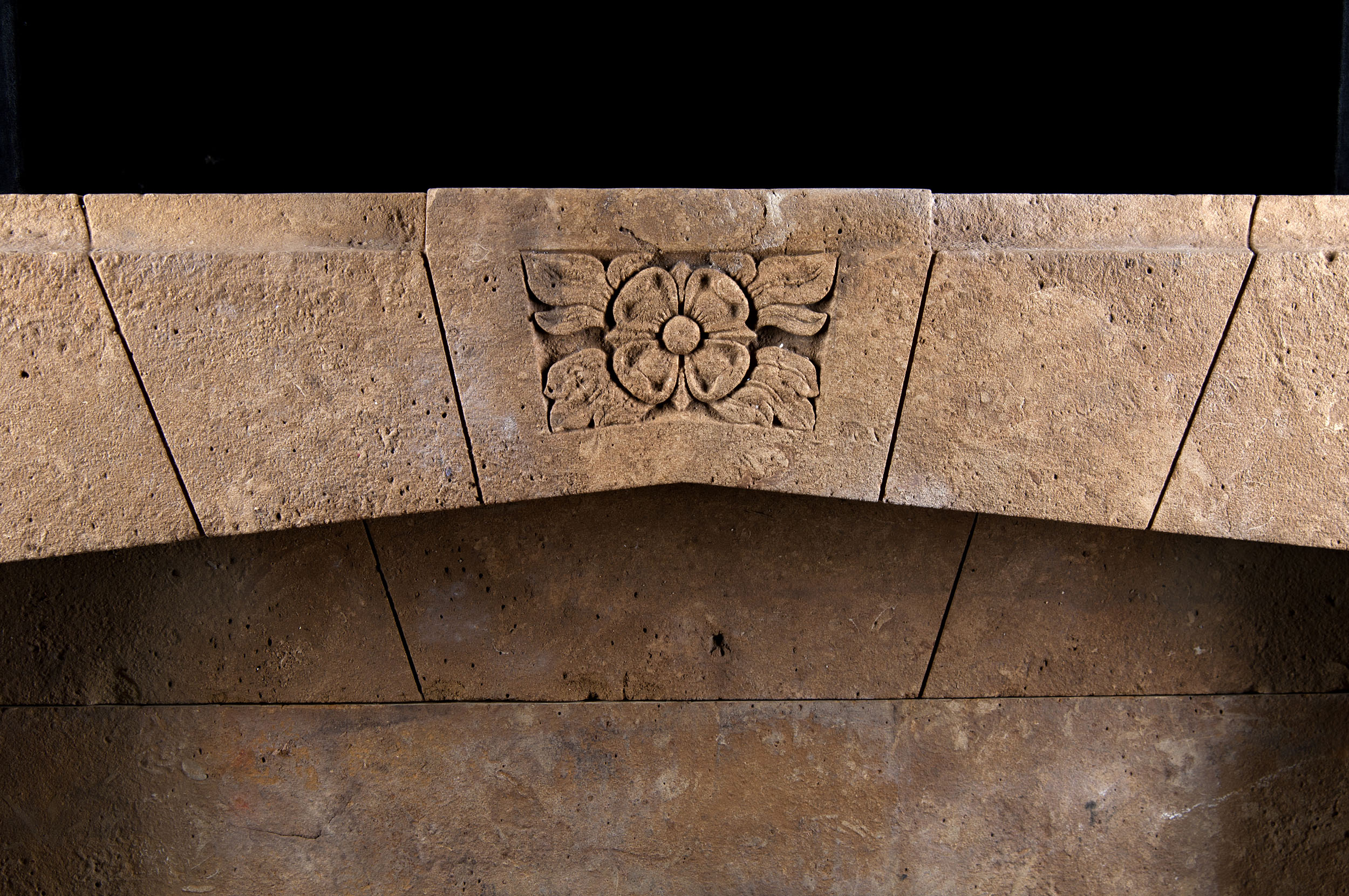 An Art Deco Horton Stone Fireplace Surround