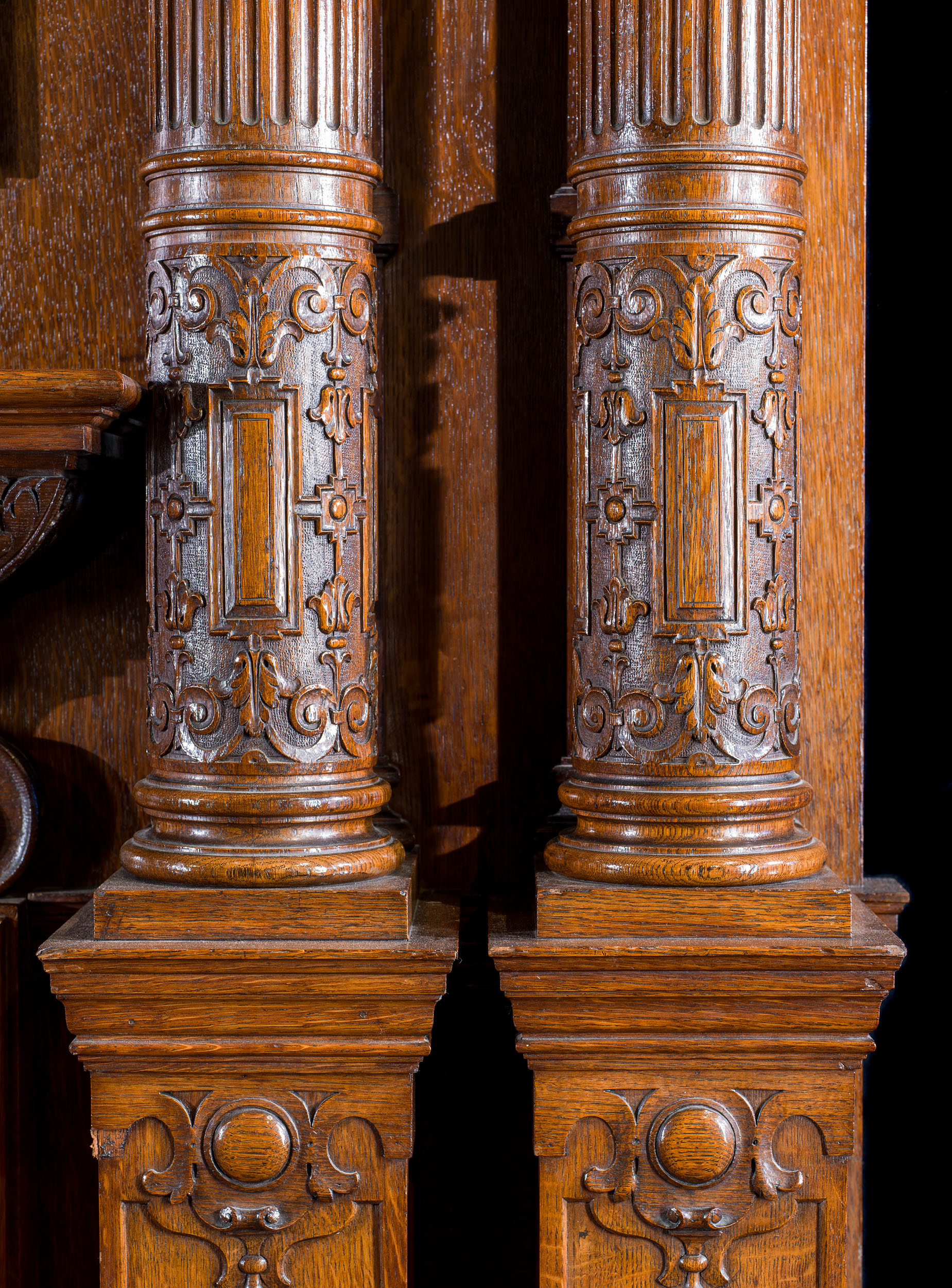 Monumental and Grand Oak Fireplace | Westland London