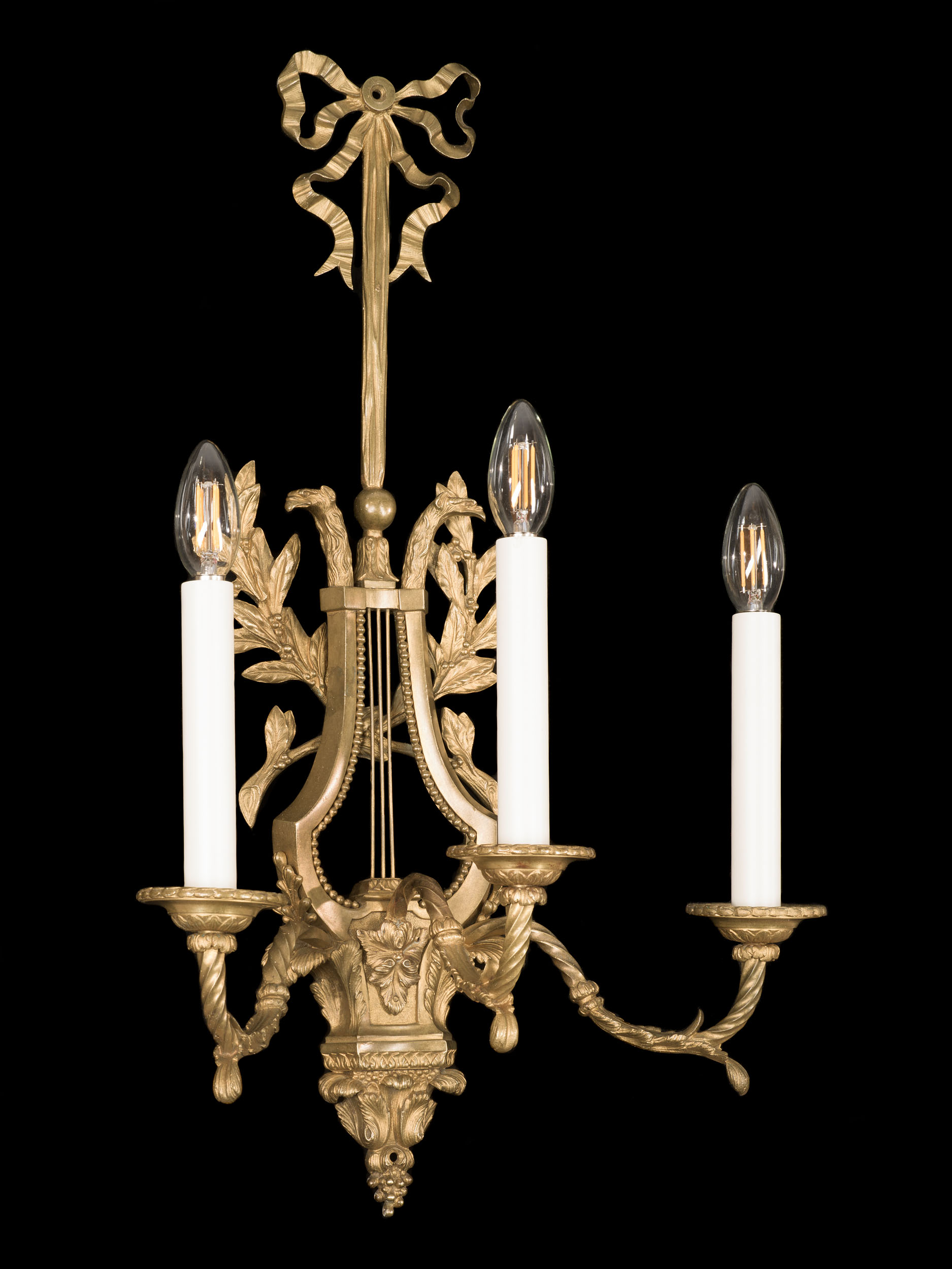 pair-of-large-antique-lyre-wall-lights-with-westland-london