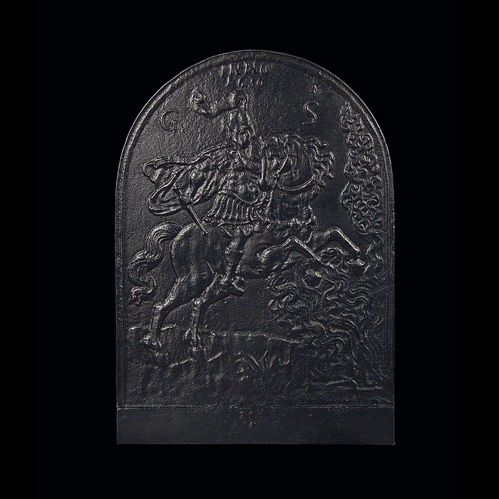 A Thomas Elsley copy of a Gustavus Adolphus of Sweden Fireback
