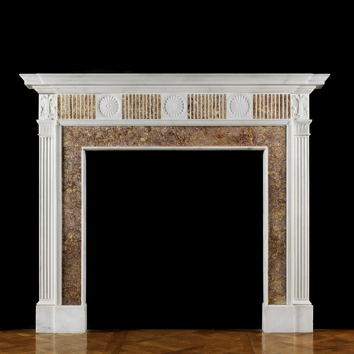 A Statuary Georgian Chimneypiece
