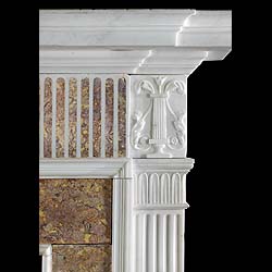 A Statuary Georgian Chimneypiece
