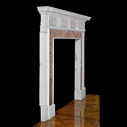 A Statuary Georgian Chimneypiece
